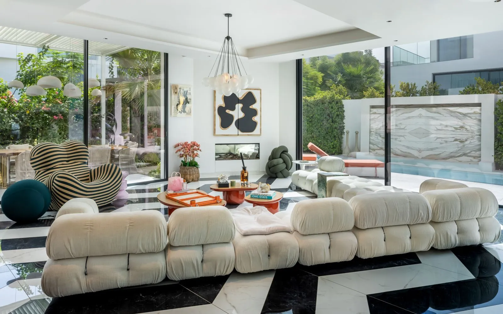 Dubai Star Caroline Stanbury’s LA-Style Villa